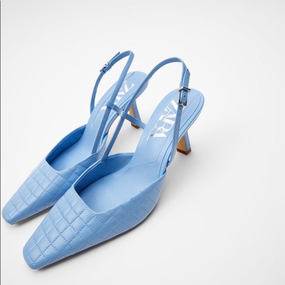Zara Shoes - Zara quilted heels